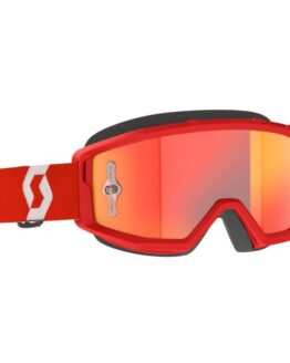 Scott Primal Goggle Red/White Orange Chrome Lens