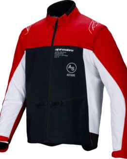 Alpinestars Lite-Dura Softshell Jacket Black/Red/White XL