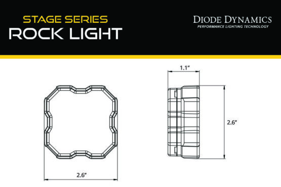 Stage Series Rock Light Magnet Mount Adapter Kit (one) - Image 2