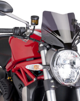 Dark Smoke Naked New Generation Windscreen