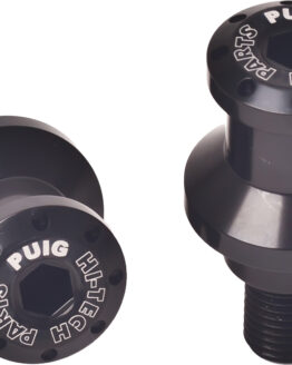 Puig Hi-Tech 8mm Black Swingarm Spools 2-Pack