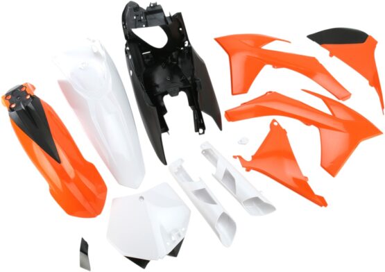 Full Plastic Kit - Orange / White / Black Original 2011 - Image 2