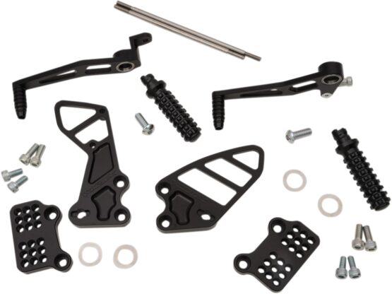 Adjustable Rearset - Black - Image 2