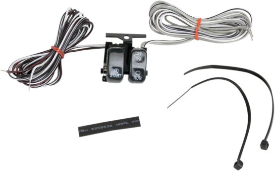 Black Start / Run Switch Replacement Set w/ 60" Leads Replaces 71684-06A