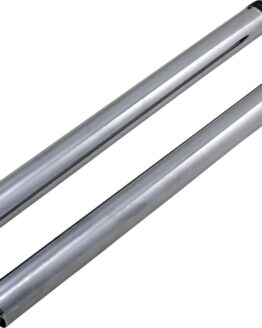PRO-ONE 49mm Hard Chrome Fork Tubes Pair 25.5in For Harley Dyna Models