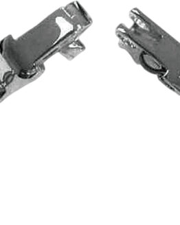 Chrome 2-Slot Custom Brake & Clutch Levers Set