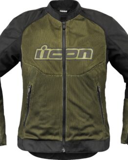 ICON Women's Overlord3 Mesh Jacket XL Green