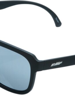 FMF Emler Sunglasses Matte Black Silver Mirror Lens Unisex