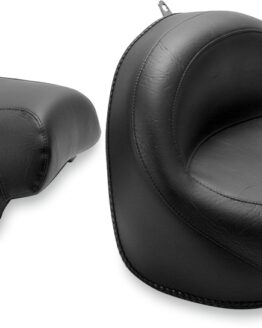 Touring Smooth Vinyl 2-Up Seat - Black