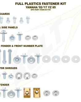 Full Plastic Fastener Kit