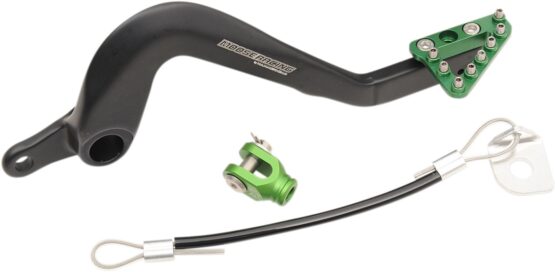 Black/Green Brake Pedal