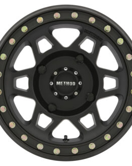 MR405 UTV Beadlock 15x7 / 5+2/38mm Offset / 4x156 / 132mm CB Matte Black Wheel