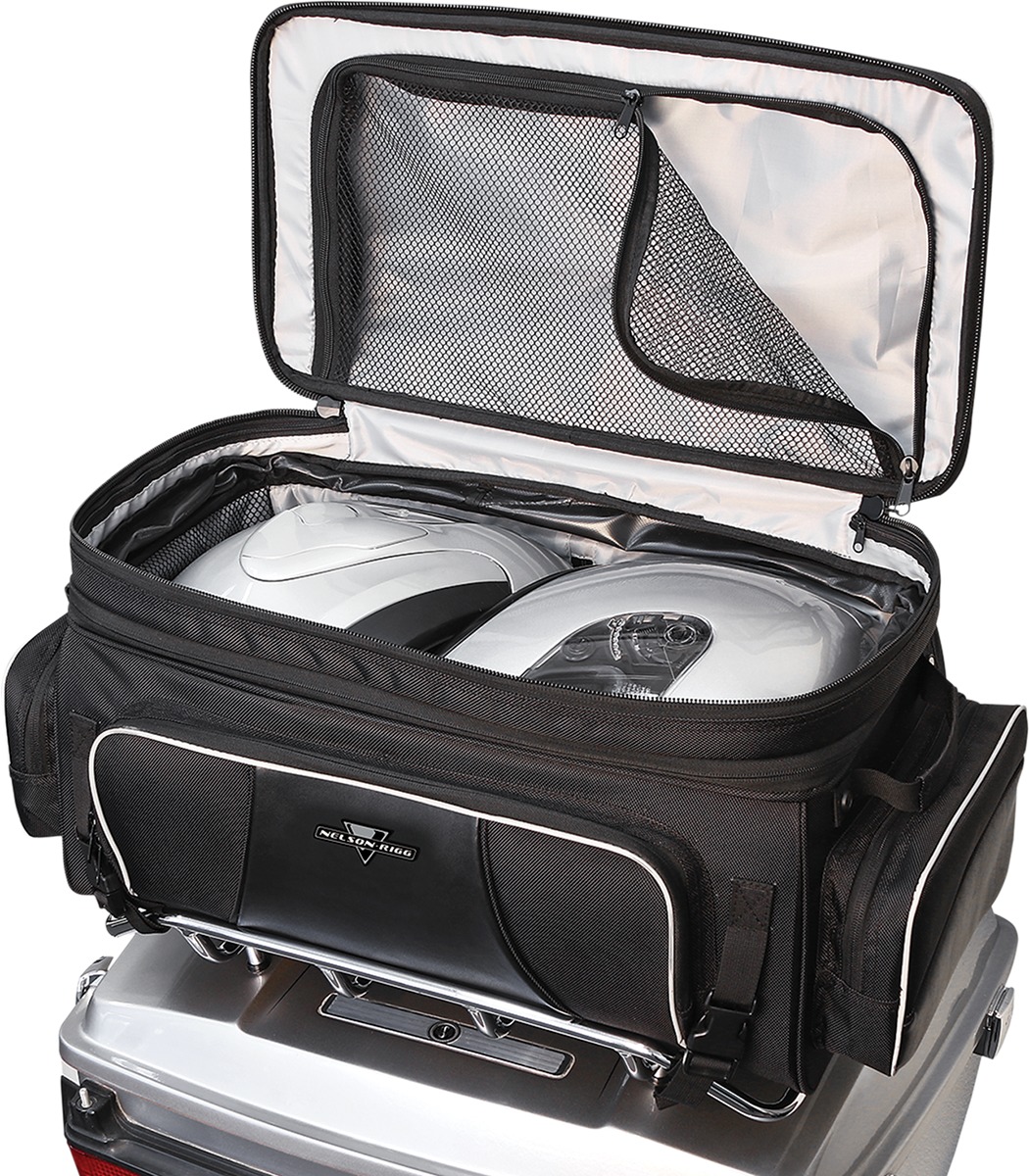 Nelson-Rigg Route 1 Traveler Tour Trunk/Rack Bag - Black - Image 3