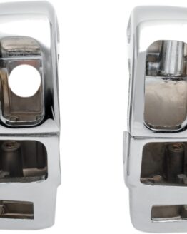 Drag Specialties Chrome Handlebar Switch Housing Kit For Harley Touring