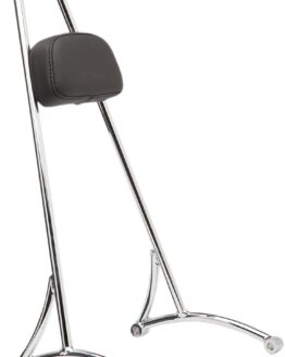 Burly Brand Tall Sissy Bar 20" Chrome