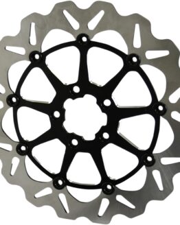 Wave Floating Contrast Cut Carrier Brake Rotor