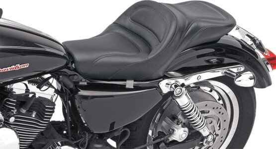 Explorer Stitched 2-Up Seat Black Gel