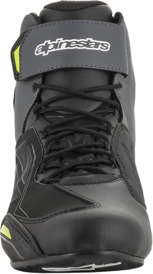 Drystar Street Riding Shoes Black/Gray/Yellow US 7 - Image 3