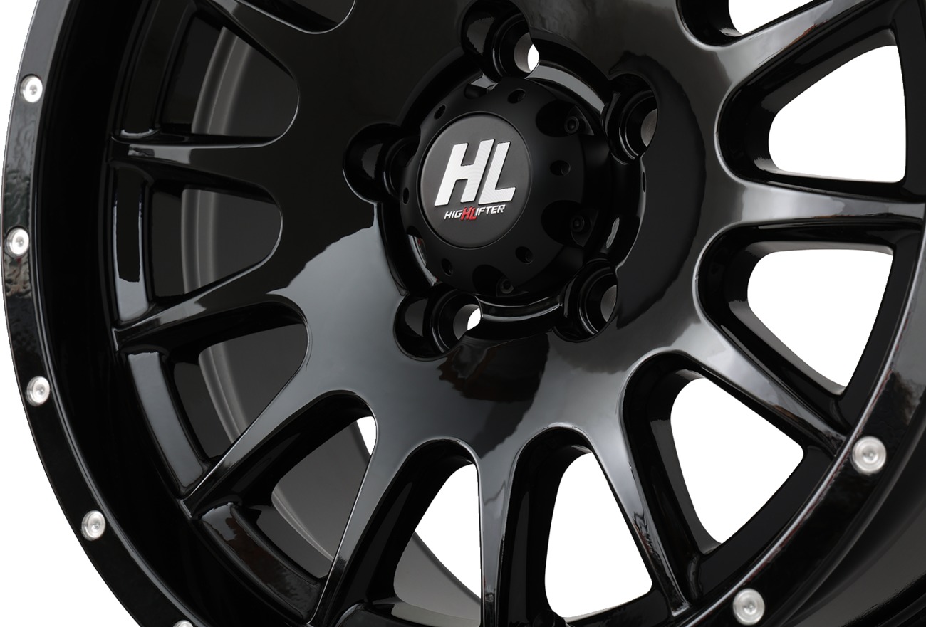 High Lifter HL25 15x7 Black Wheel 4/137 4+3 Offset Front/Rear - Image 3