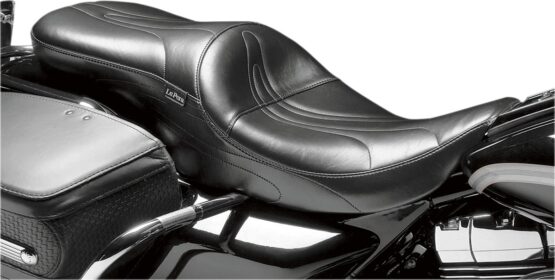 Sorrento Stitched Vinyl 2-Up Seat Black Low