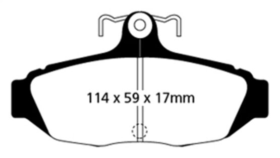 Redstuff Rear Brake Pads - Image 2