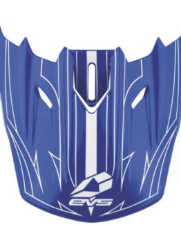 EVS T5 Pinner Visor - Blue/White