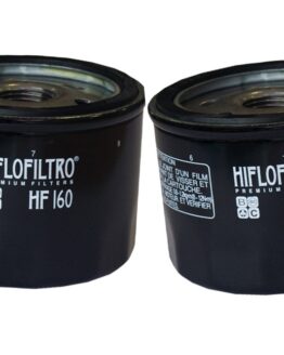 HF160 Oil Filter - Black - 2 Pack