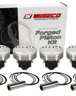 Wiseco Flat Top 10.5:1 Piston Kit Fits Honda/Acura B-Series