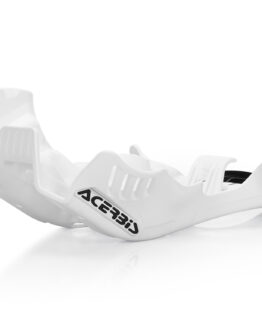 Acerbis Skid Plate White/Black with Linkage Guard For KTM, Husqvarna, GasGas