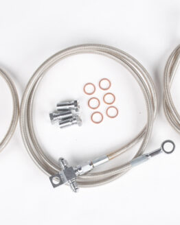 Front Brakeline Kit +2" Silver