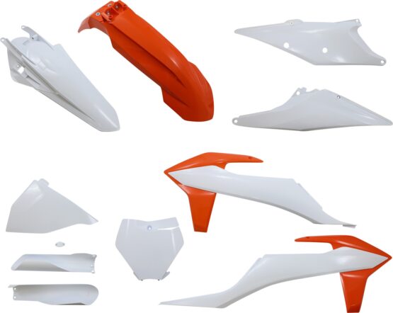 Full Plastic Kit - White/Orange Original 2021