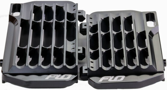 Black High Flow Radiator Guards