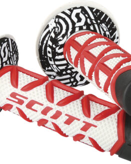 Diamond MX Grips Red/White 7/8"