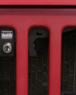 Tuffy Hood Lock Black For 1987-1995 Jeep Wrangler YJ