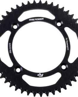 Fire Power Rear Aluminum Sprocket 49T Black For Honda CR80R/CR85R/CR150R