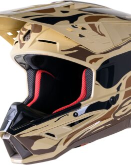 Alpinestars S-M5 Helmet Dark Brown/Kangaroo Matte - Medium