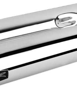 Comp-S Slip On Exhaust Mufflers - Chrome & Carbon Fiber