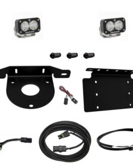 Baja Designs Dual S2 Sport Reverse Kit w/ License Plate Fits 2021+ Ford Bronco