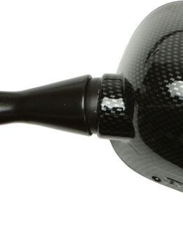 Left Mirror Replacement - Carbon Fiber Look