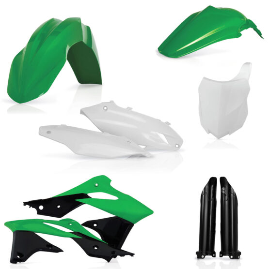 Full Plastic Kit - Green/Black/White Original 2016