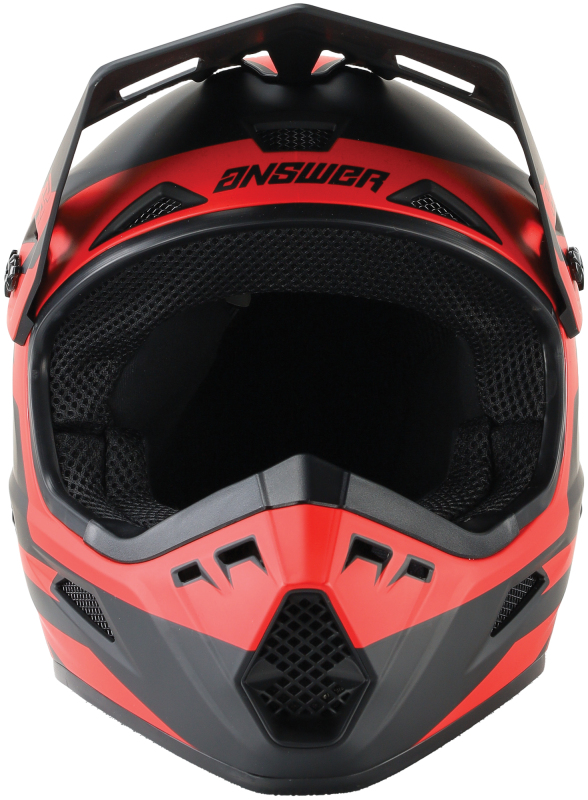 Answer AR1 Sweep Helmet Black/Red Youth - Large - Image 3
