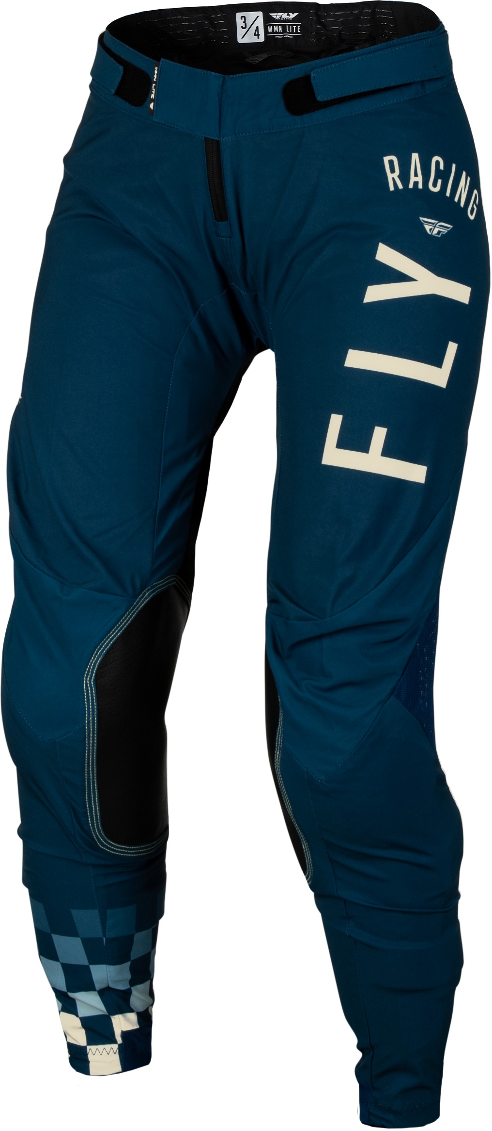 Fly Racing Womens Lite Pants Navy/Ivory US 03/04 - Image 3