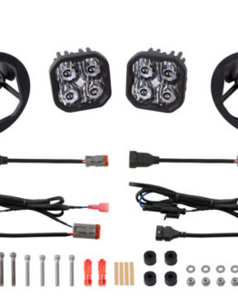 SS3 Pro Type FT Kit Yellow SAE Fog Lights Pair Diode Dynamics