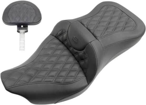 Road Sofa LS Leather 2-Up Seat Gel w/Backrest