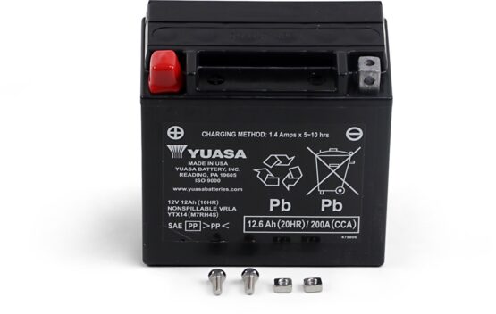 YTX14 AGM Factory Activated Maintenance Free Battery