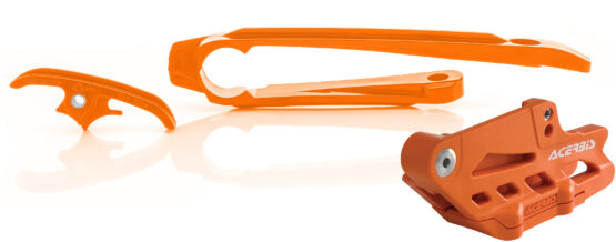 Chain Guide & Swingarm Slider Kit V 2.0 -  Orange