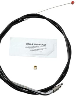 Barnett Vinyl Throttle Cable Black +6"