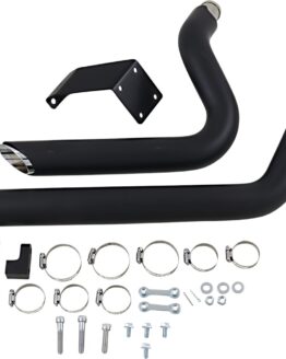 2-2 Shortshots Staggered Black Full Exhaust