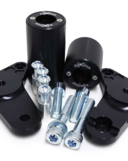 Black PA2 Frame Sliders No Cut