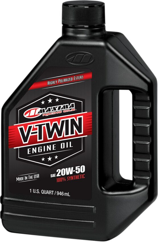 V-Twin 20w50 Full Synthetic Oil - 1 QT